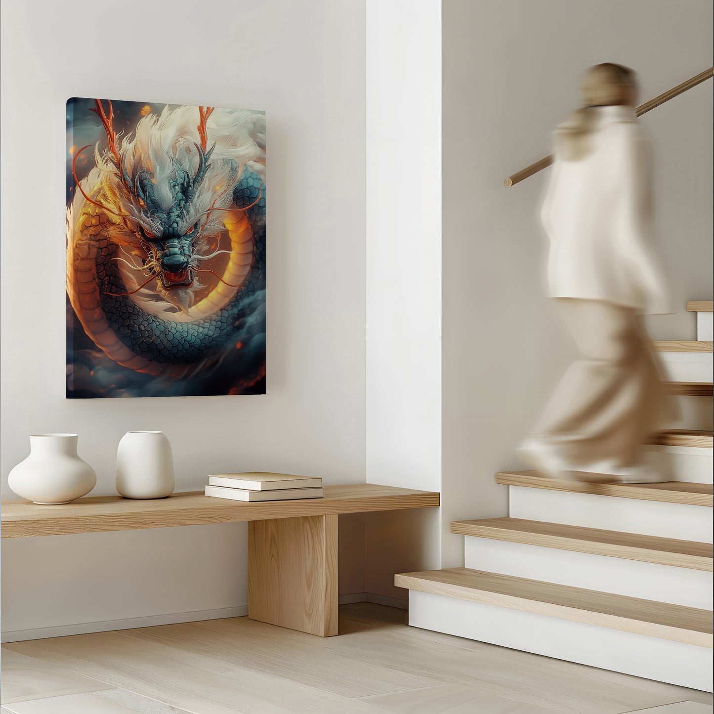 Majestic Dragon Canvas