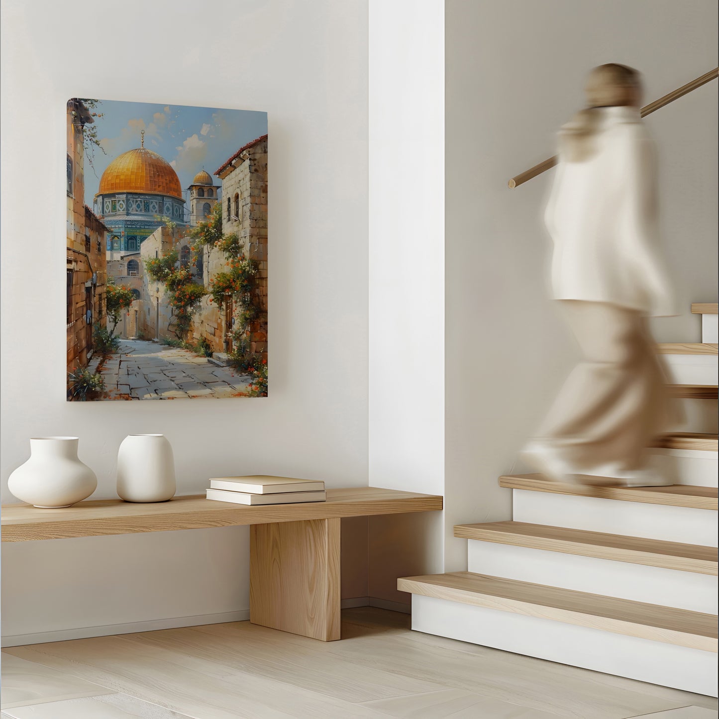 The Path to Al Aqsa canvas
