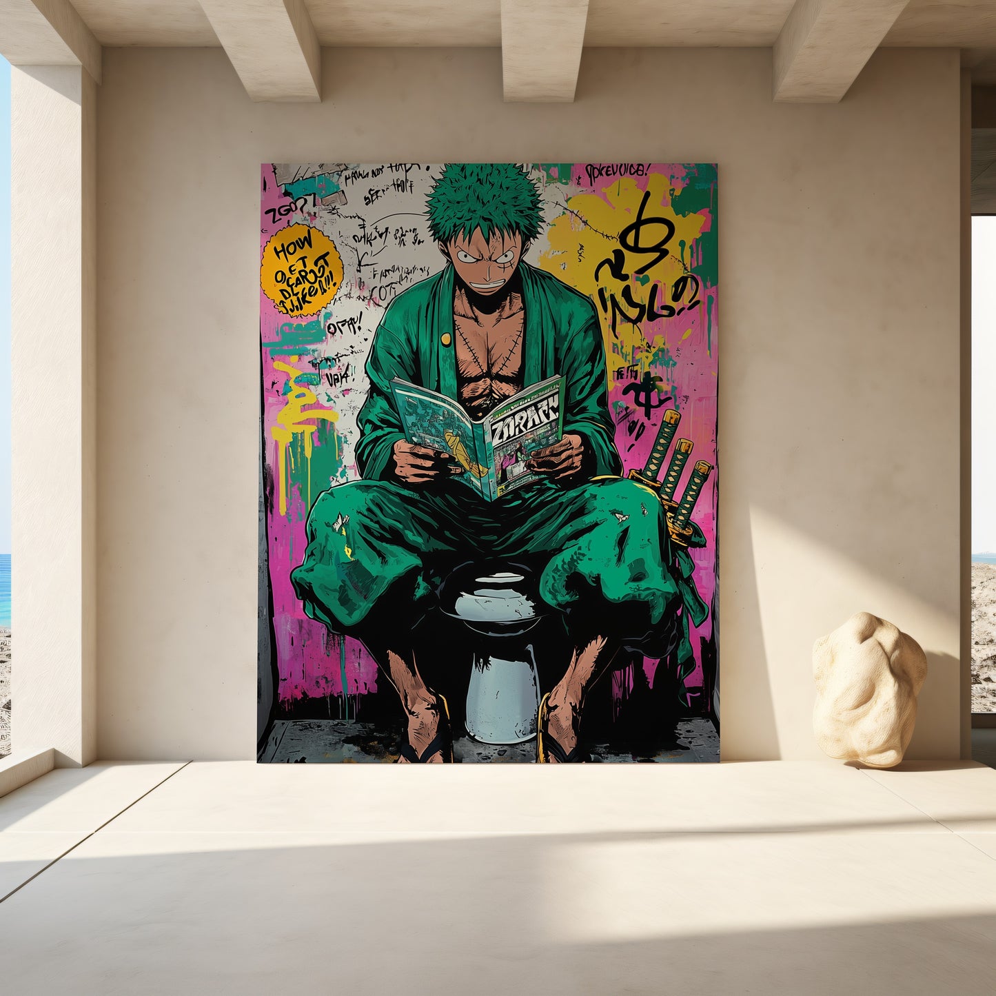 Roronoa Zoro canvas
