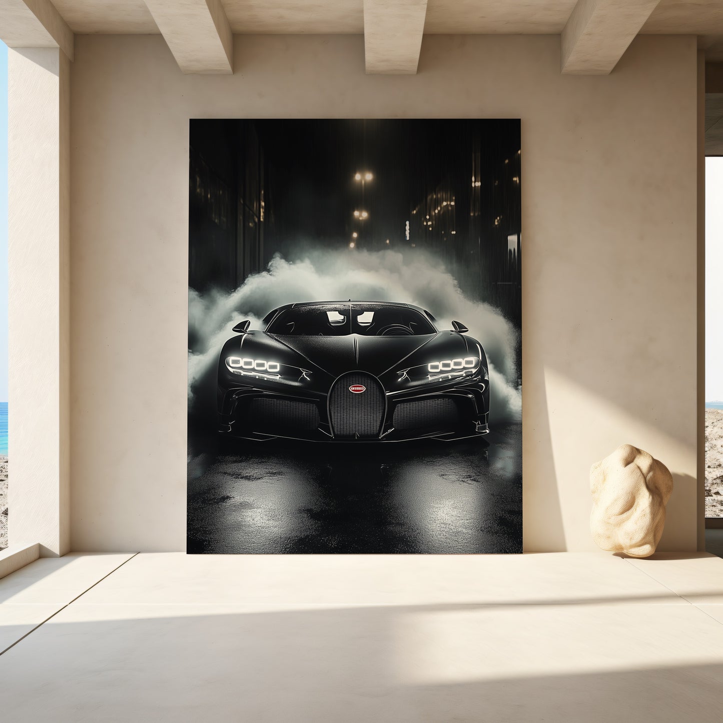 Matte Bugatti Canvas