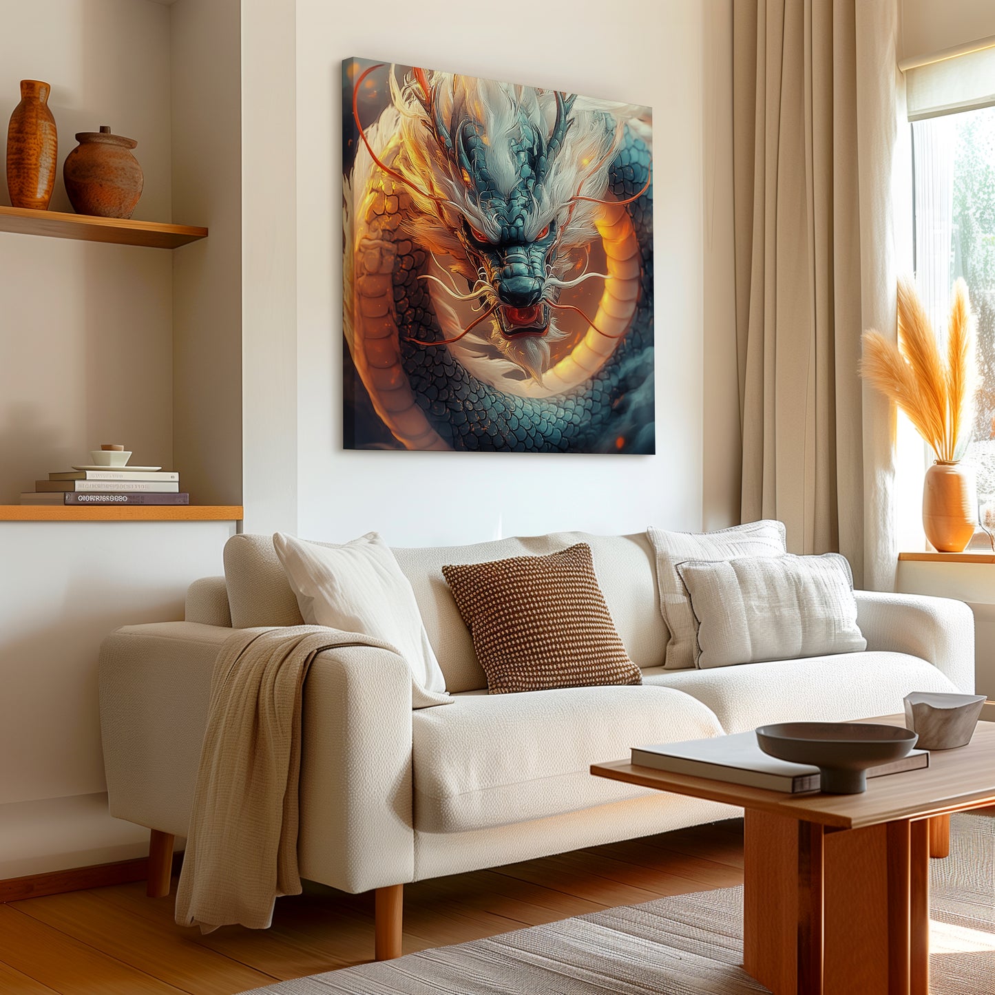 Majestic Dragon Canvas