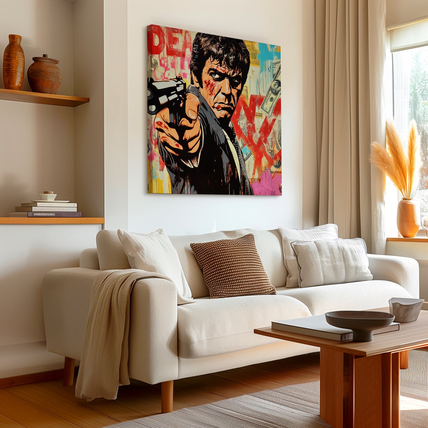 Tony Montana Abstract