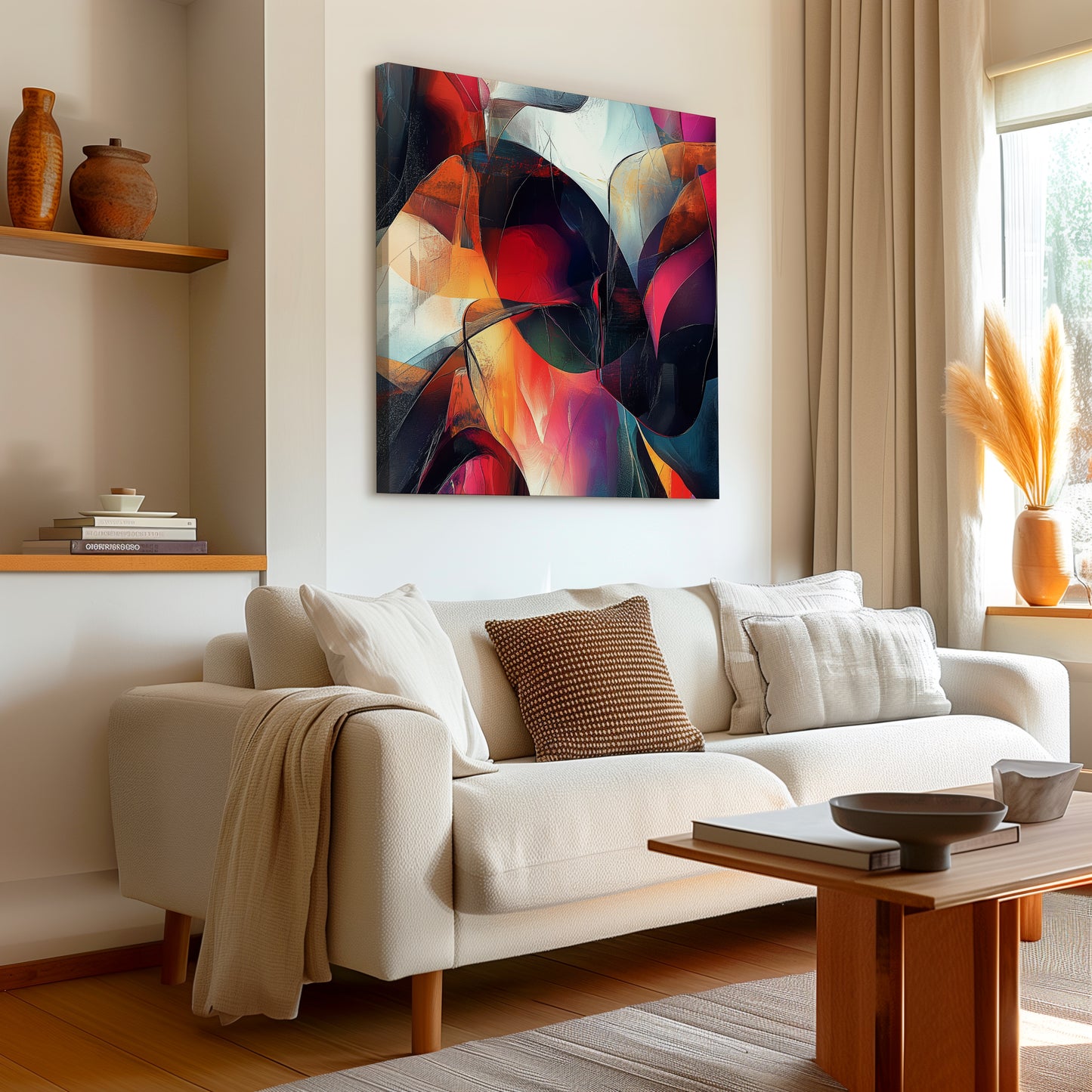 Veils Of Infinity Abstract Canvas