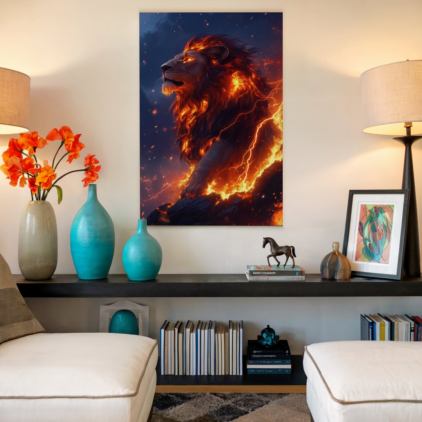 Inferno King Canvas