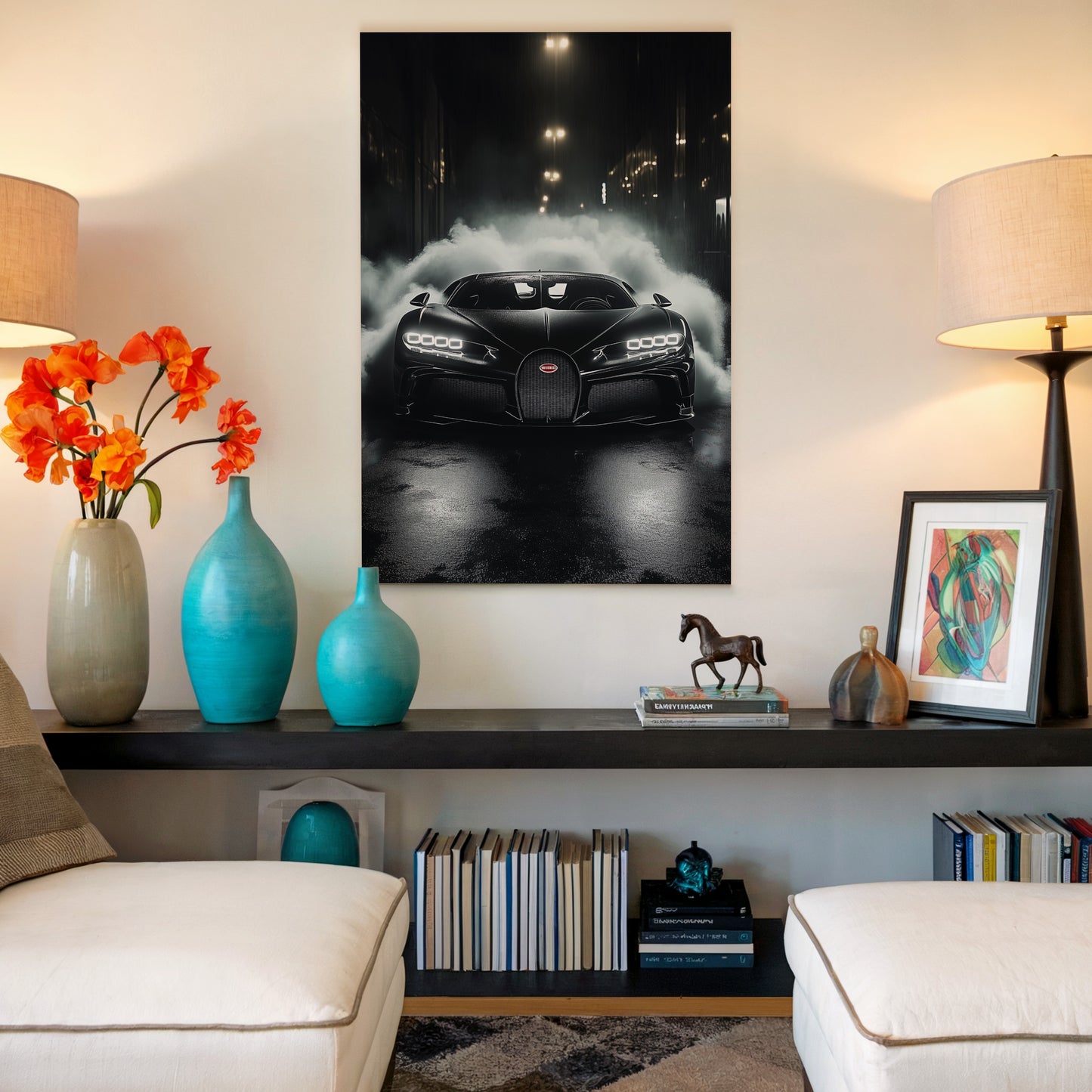 Matte Bugatti Canvas
