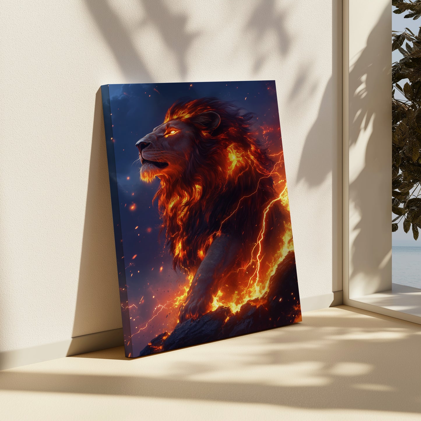 Inferno King Canvas