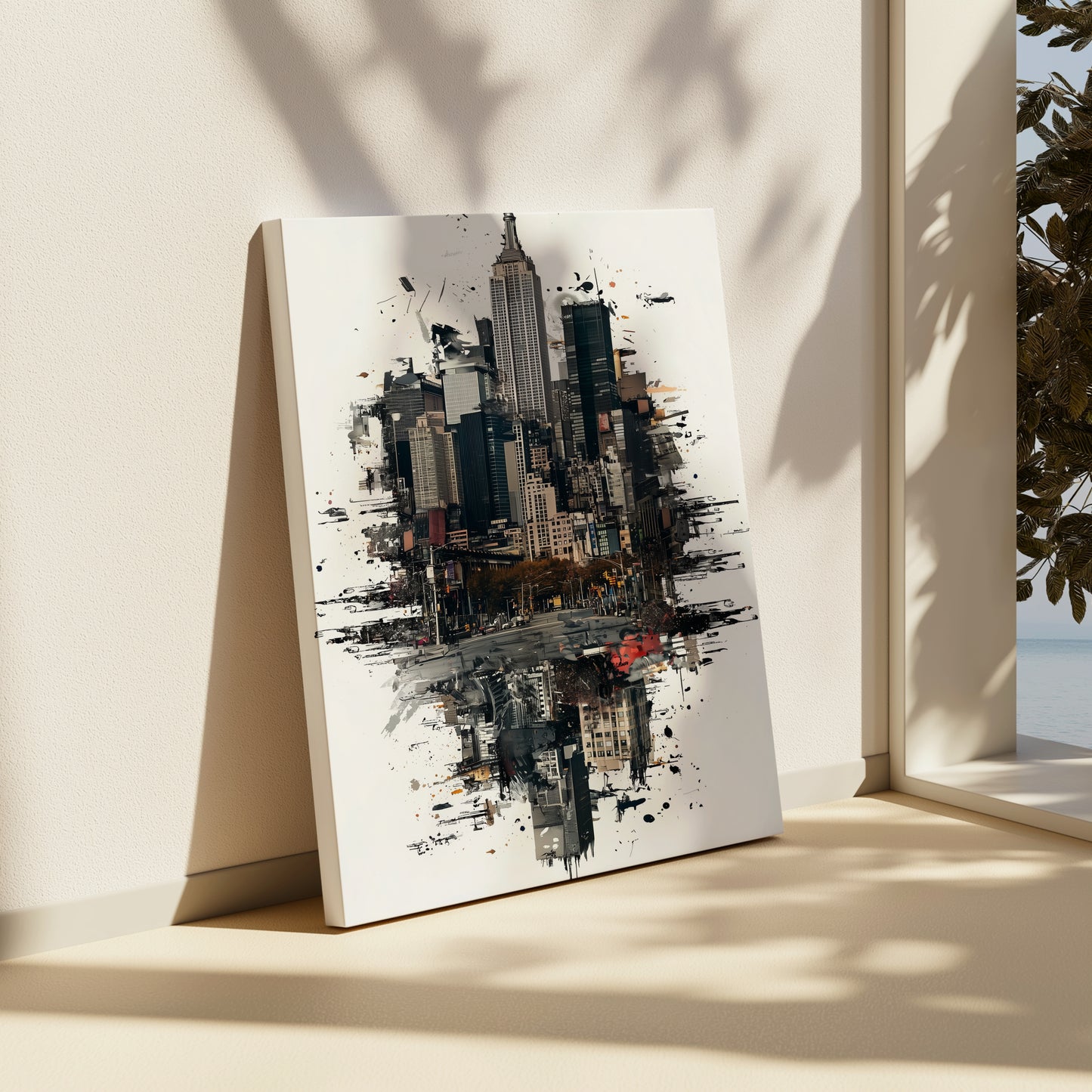 Distorted City