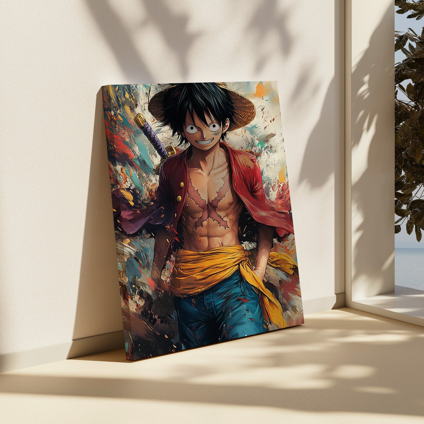 King of the Pirates: Luffy canvas