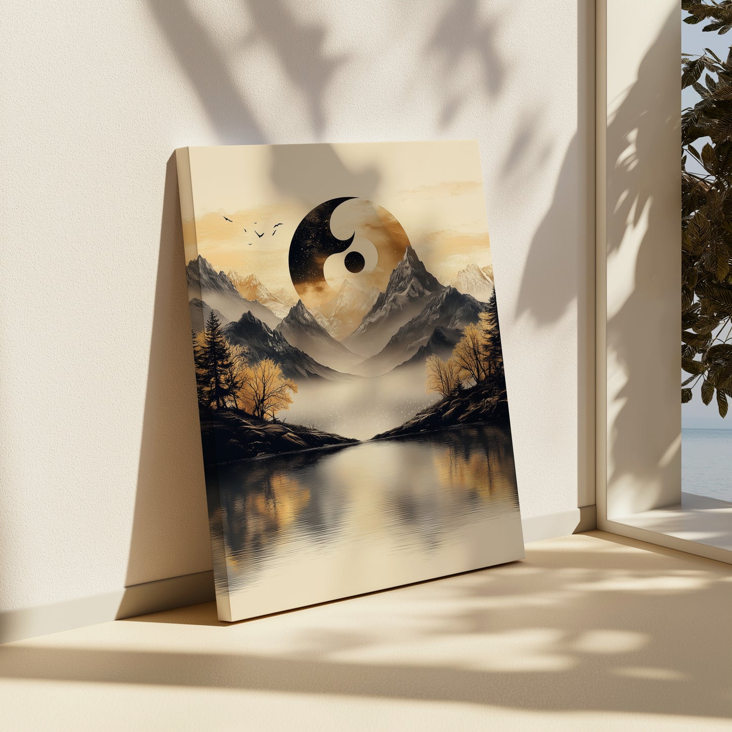 Yin Yang Harmony Canvas