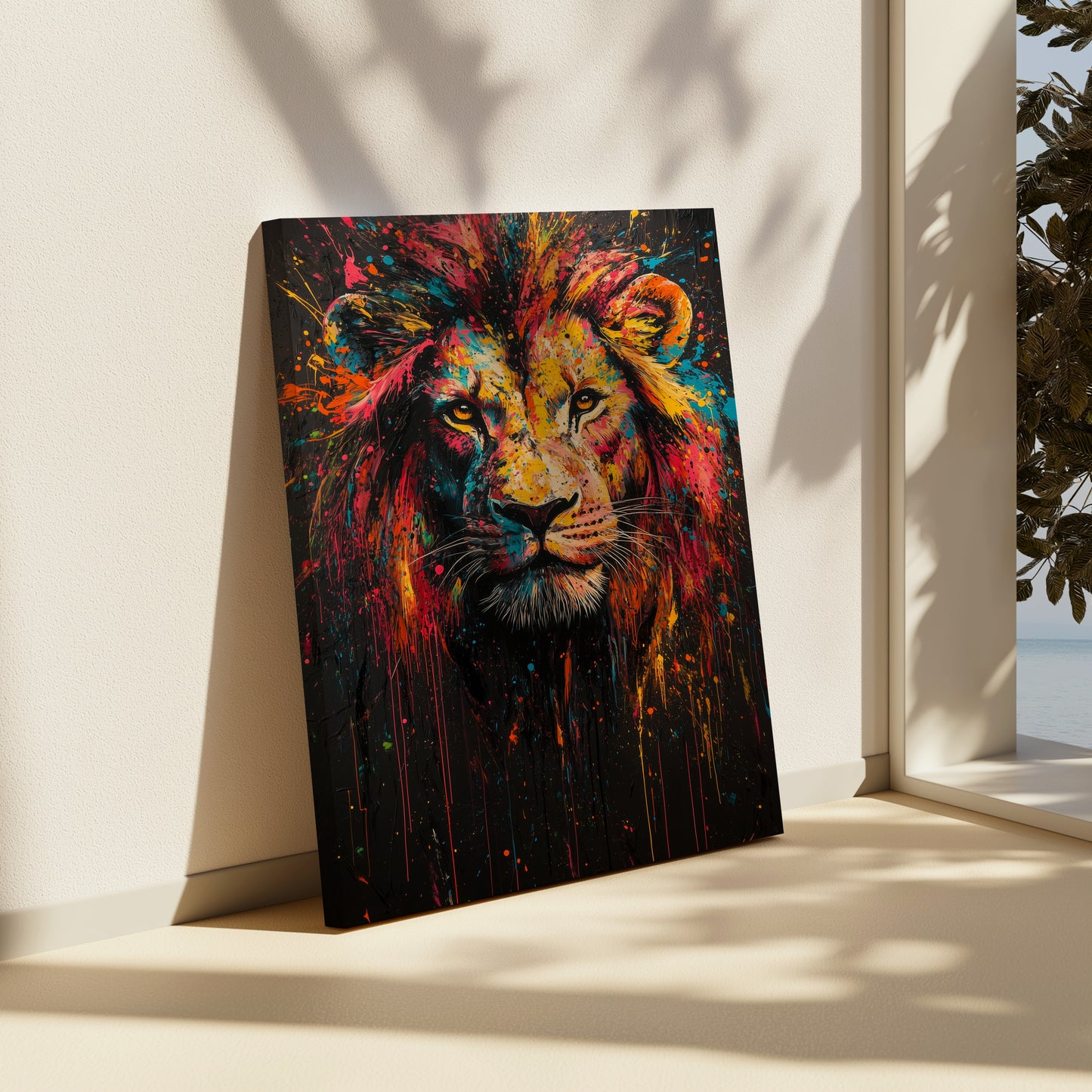 Roar Of Colours Canvas