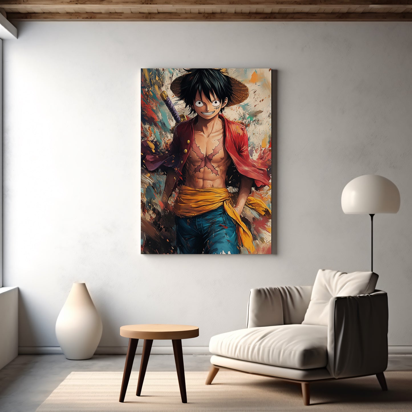 King of the Pirates: Luffy canvas