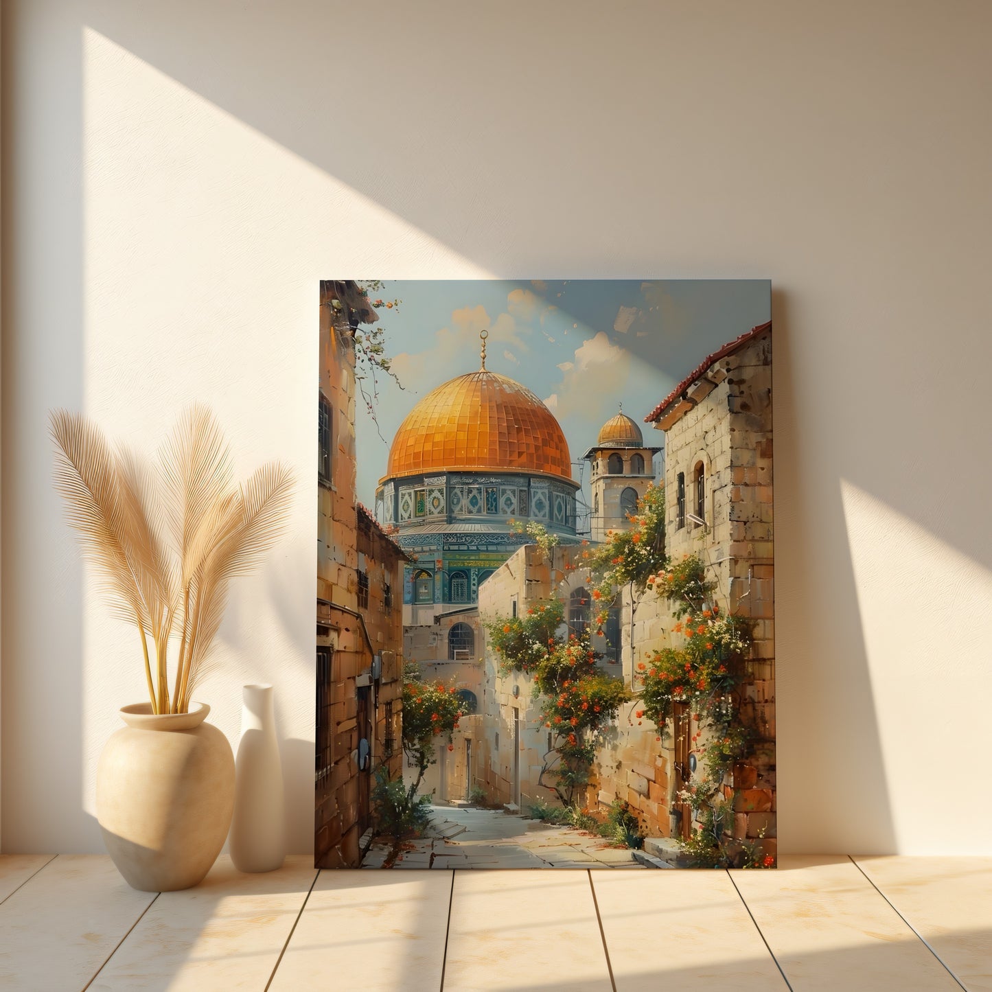 The Path to Al Aqsa canvas