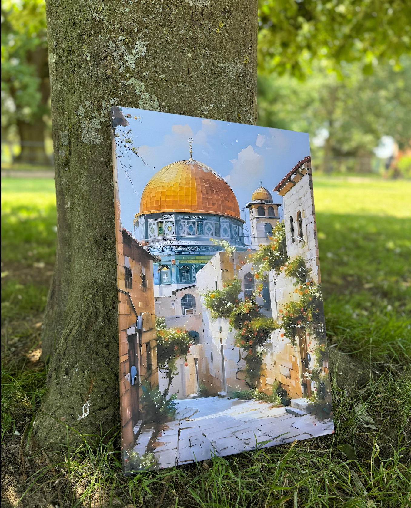 The Path to Al Aqsa canvas