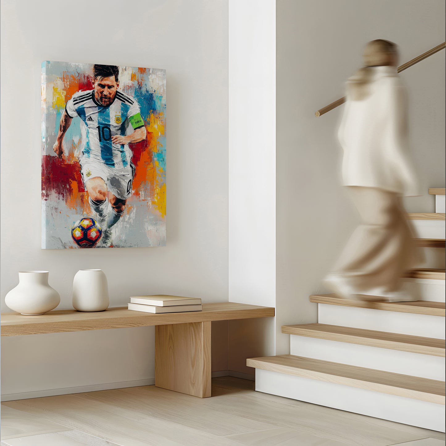 Messi Abstract