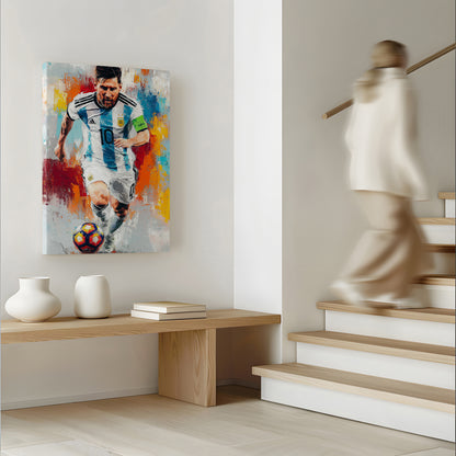 Messi Abstract