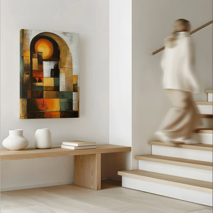 Sun City Abstract Canvas