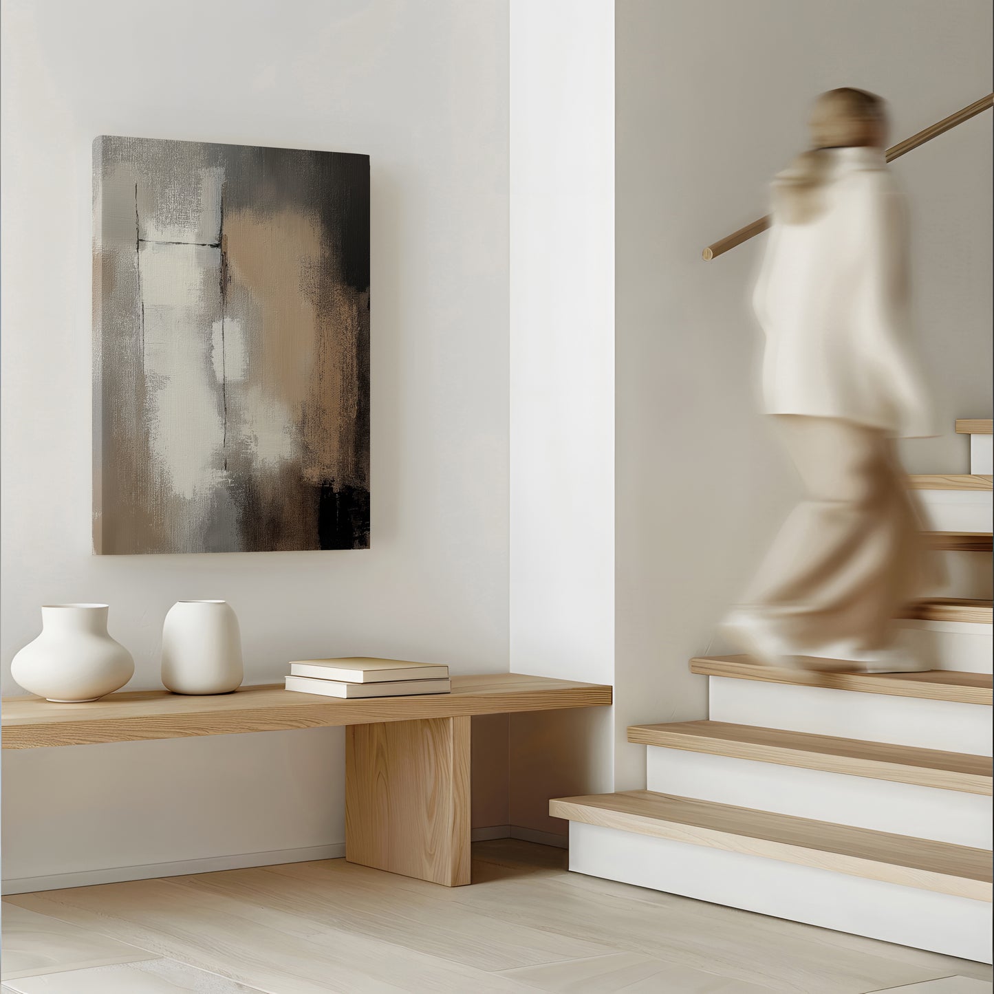 Fragmented Abstract Canvas