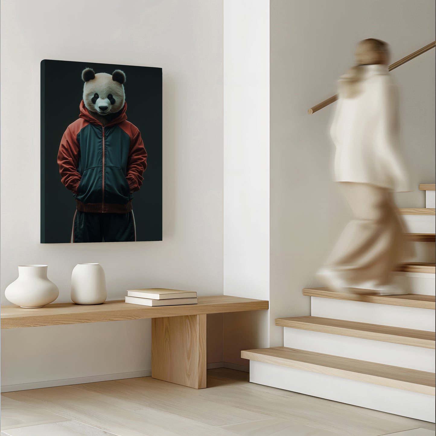 Urban Panda Canvas