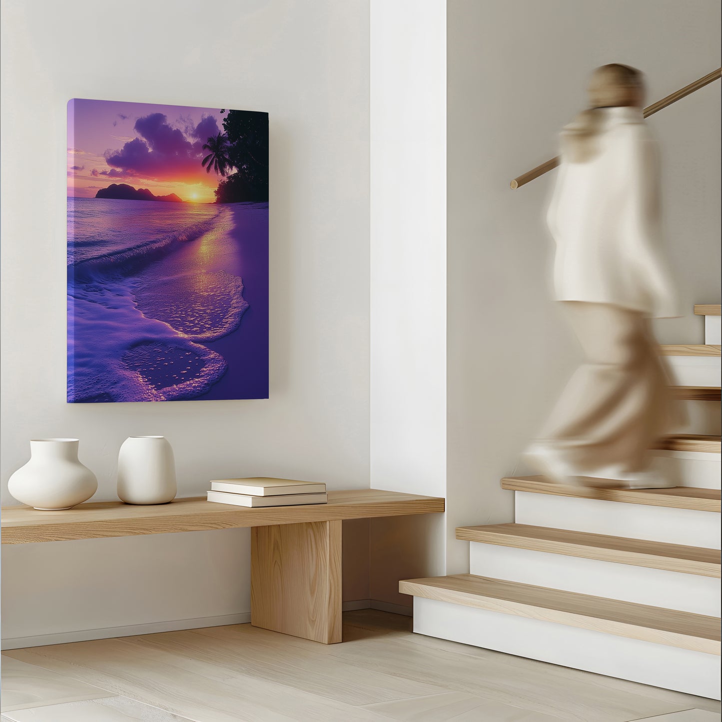 Lavender Tide Canvas