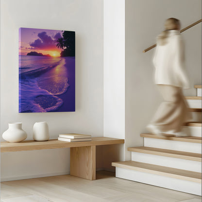 Lavender Tide Canvas