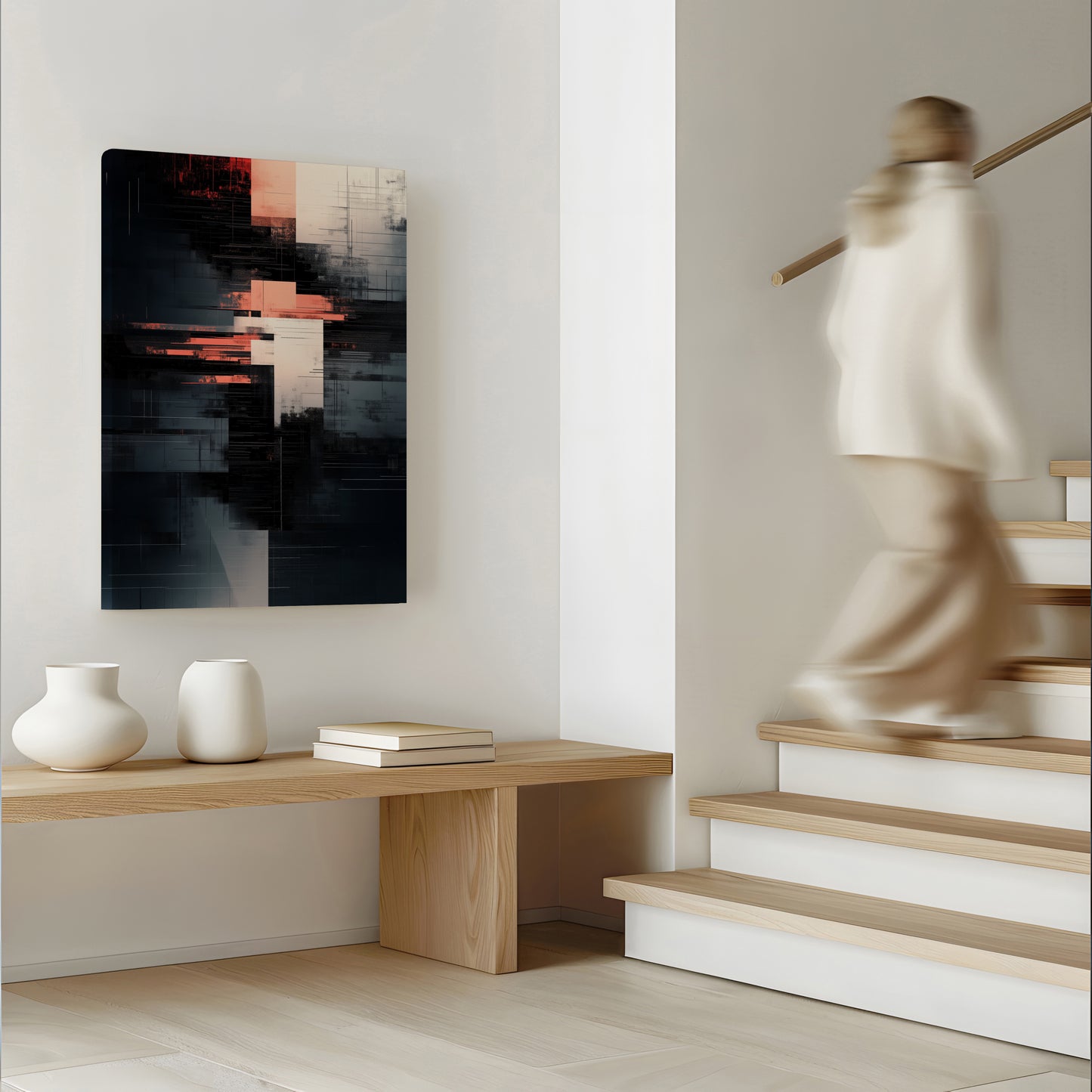 Colour Clash Abstract Canvas