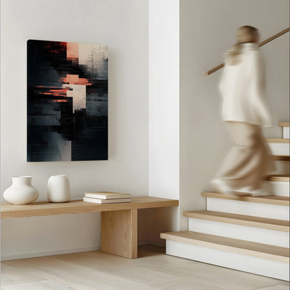 Colour Clash Abstract Canvas