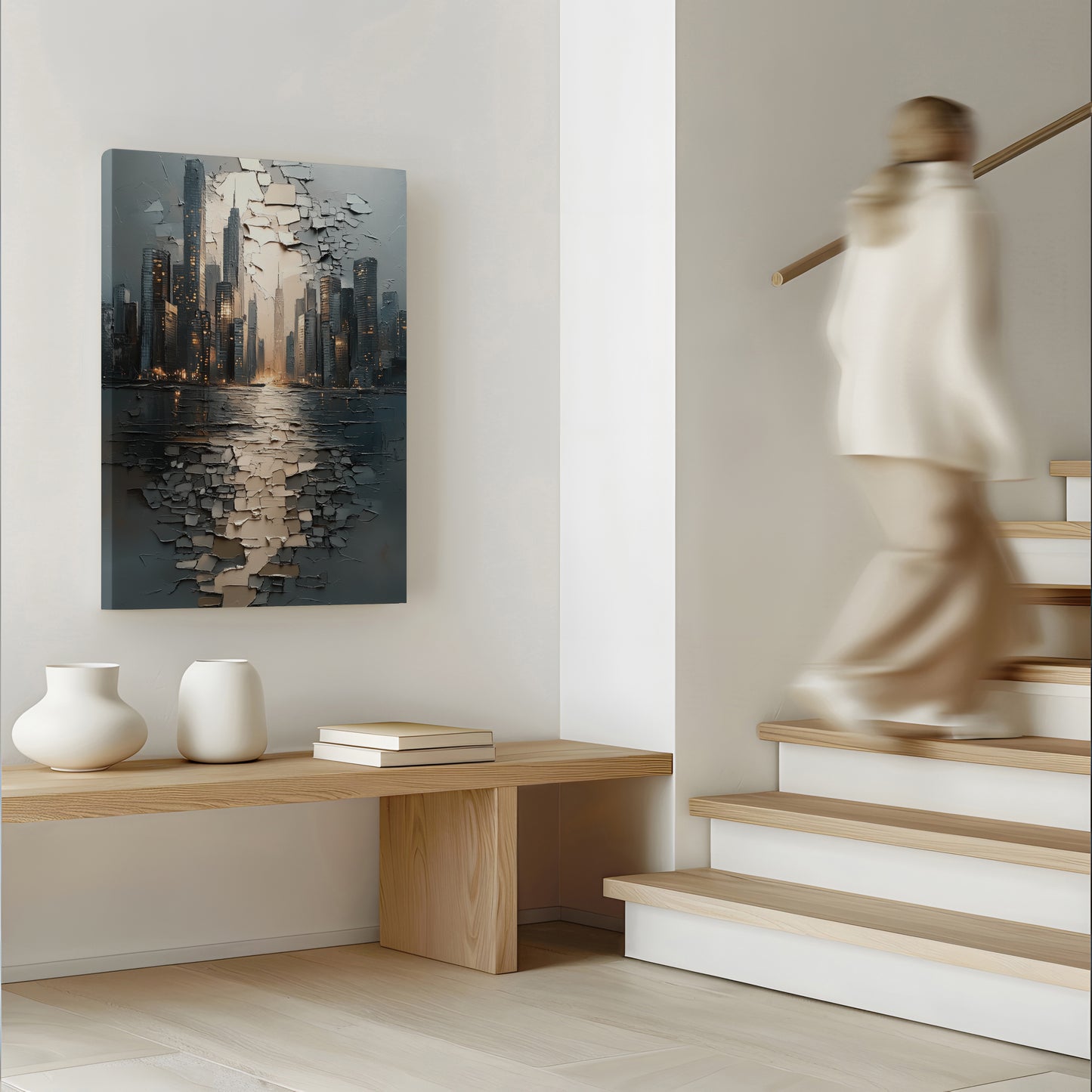 Cityscape Abstract Canvas