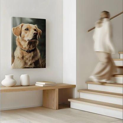 Sunshine Retriever Companion Canvas