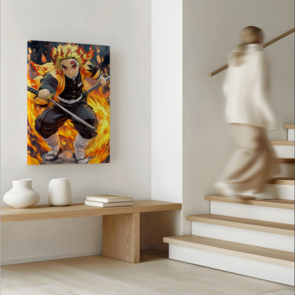 Rengoku Demon Slayer canvas