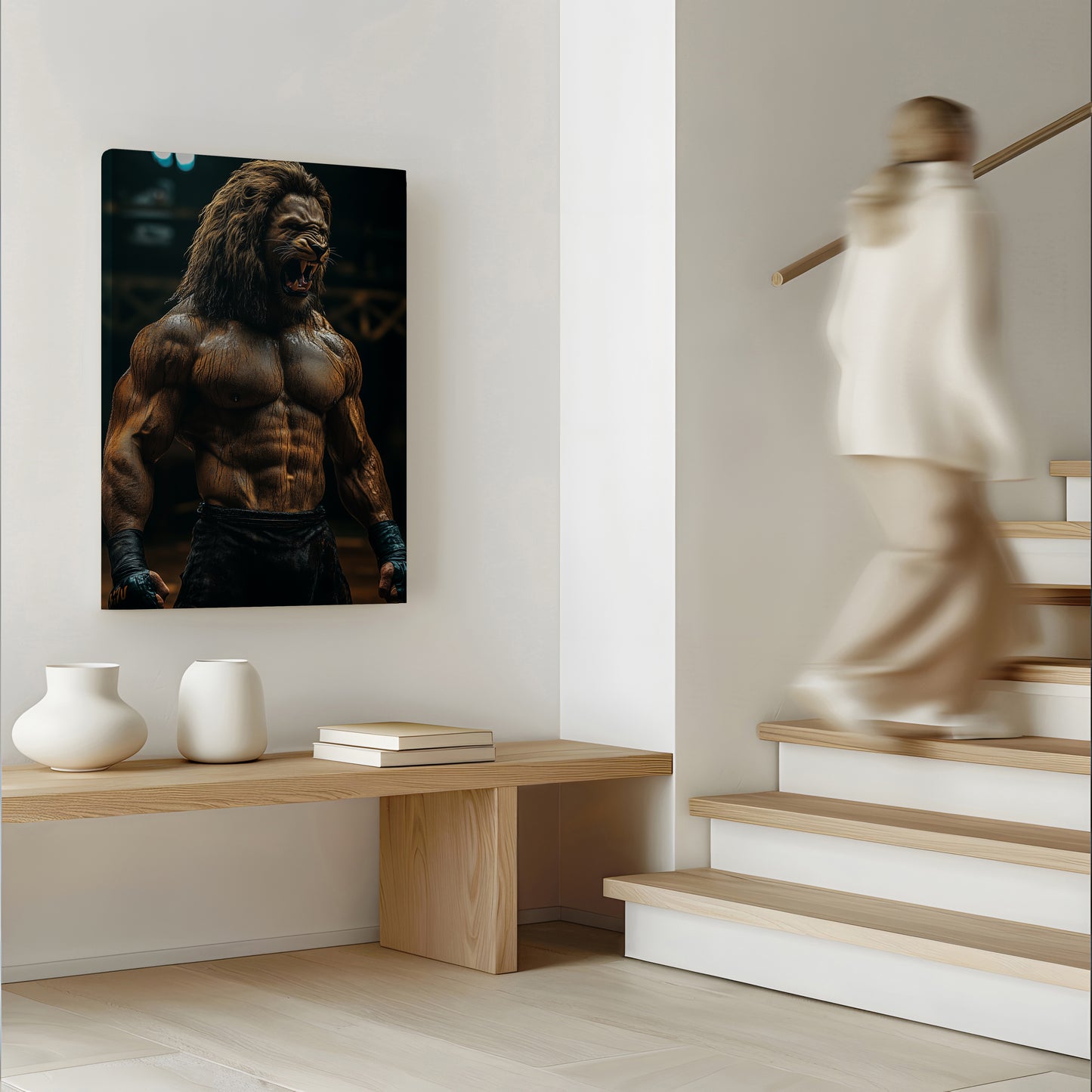 Lion's Fury Canvas