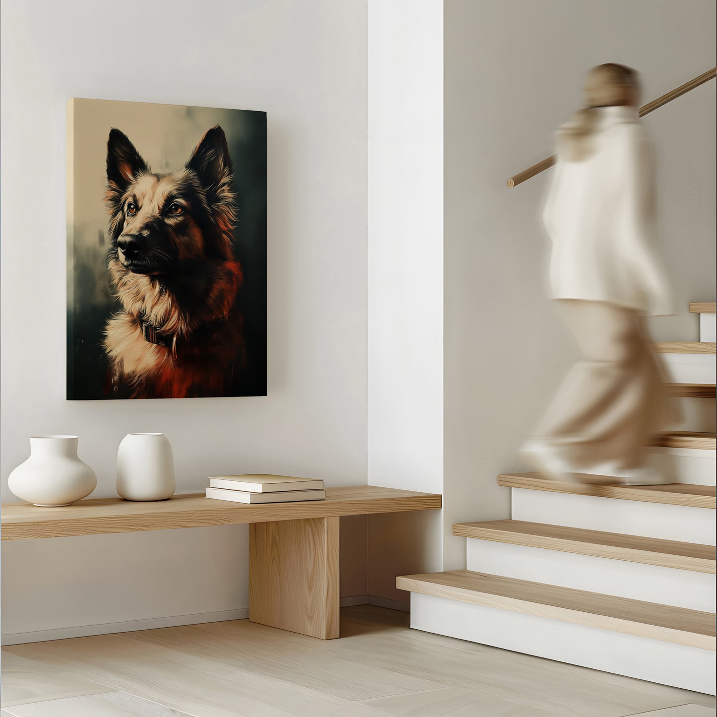 German Dog Canvas