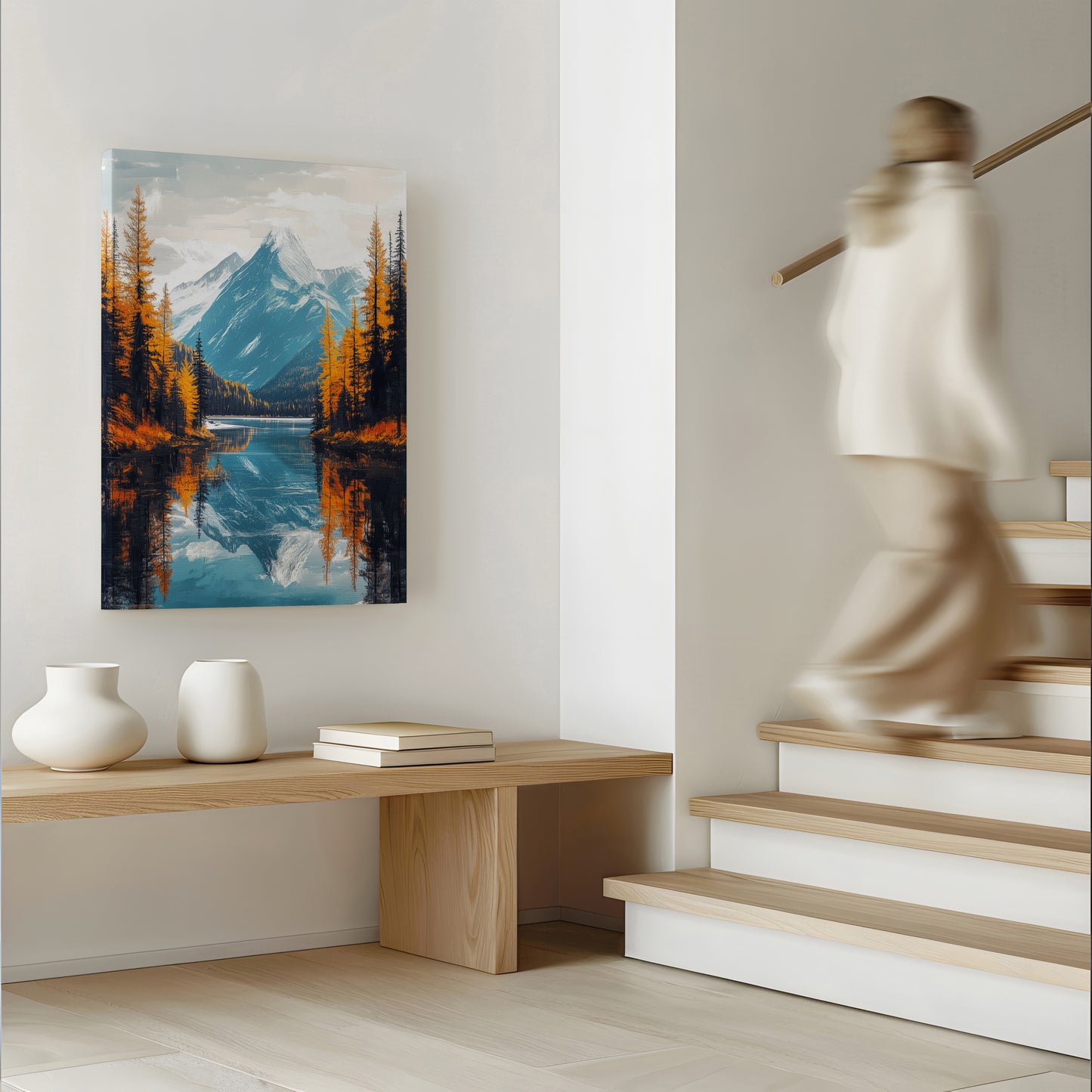 Forest Mirror Canvas