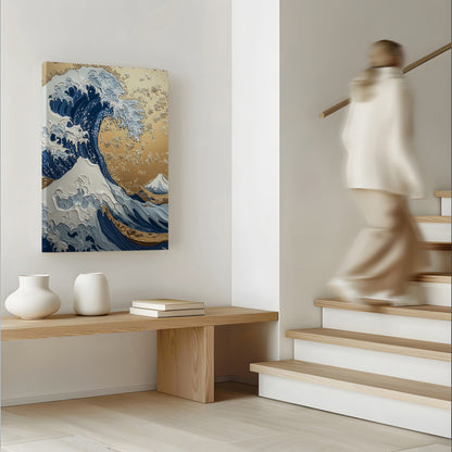 Kanagawa Waves Canvas