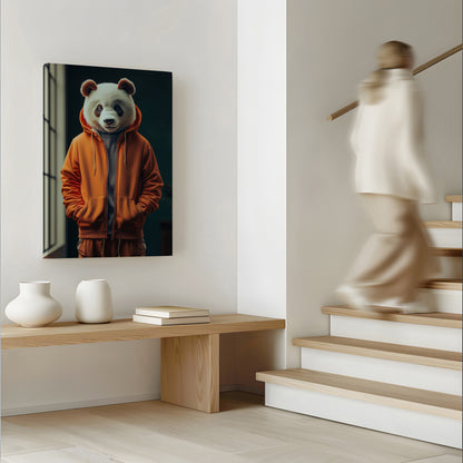 Streetwise Panda Canvas
