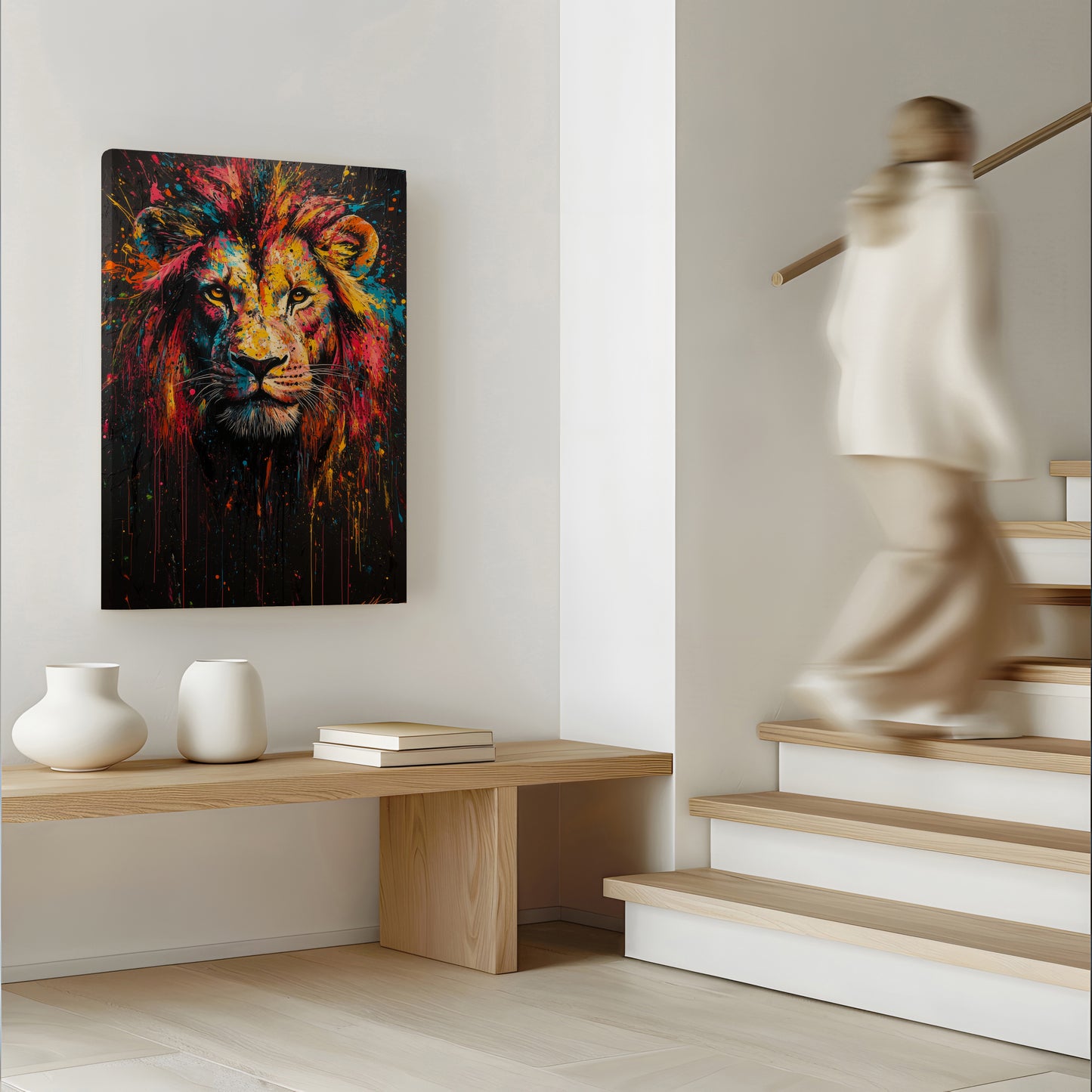 Roar Of Colours Canvas