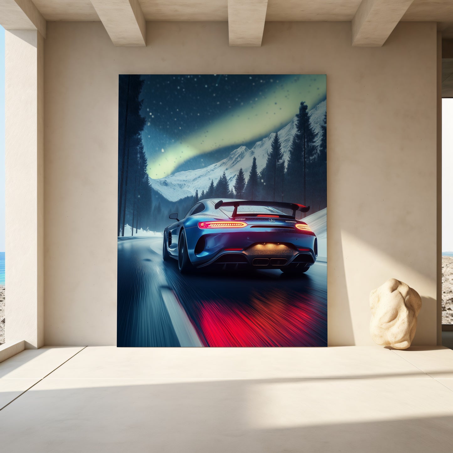 Porsche in the Peaks Canvas