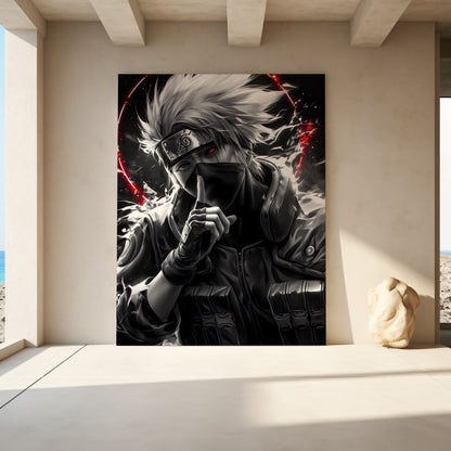 Kakashi: Eye of Precision canvas