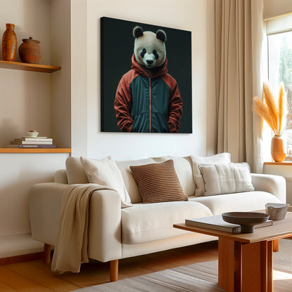 Urban Panda Canvas