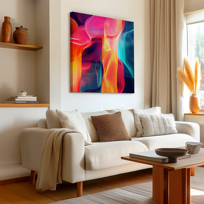Hologram Abstract Canvas