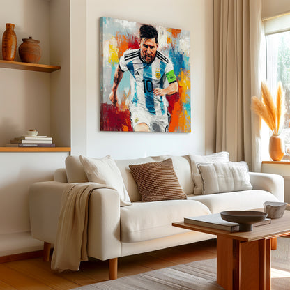 Messi Abstract