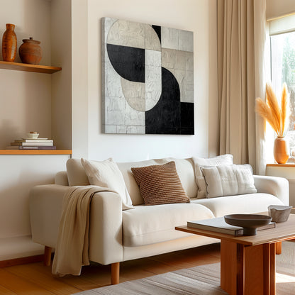Japandi Abstract Canvas
