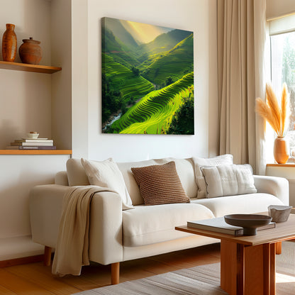 Emerald Peak Canvas