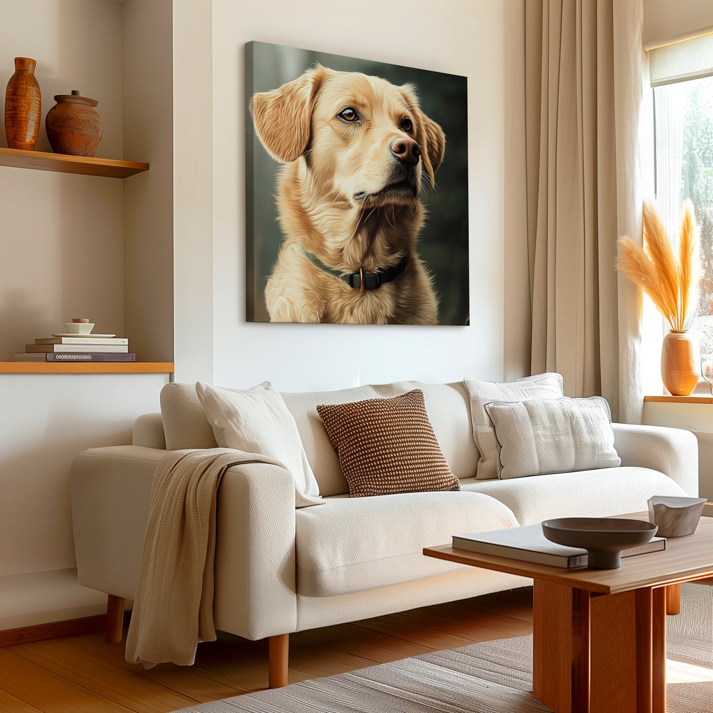 Sunshine Retriever Companion Canvas