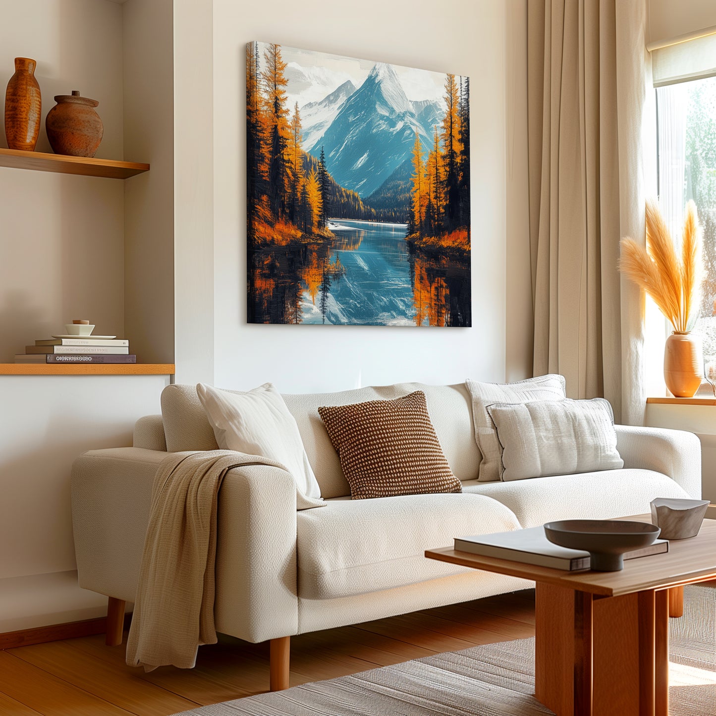 Forest Mirror Canvas