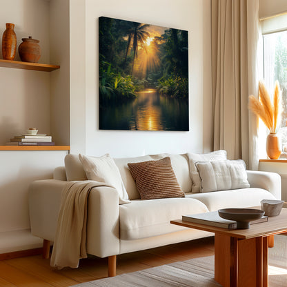 Golden Amazon Canvas