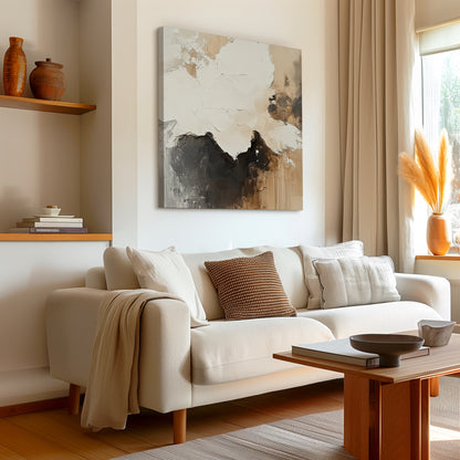 Beige Japandi Canvas