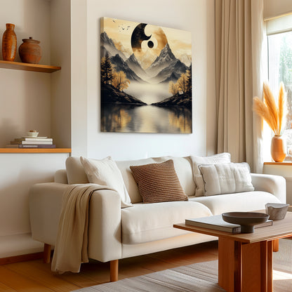 Yin Yang Harmony Canvas