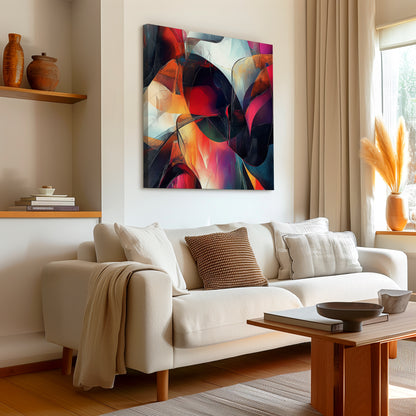 Veils Of Infinity Abstract Canvas