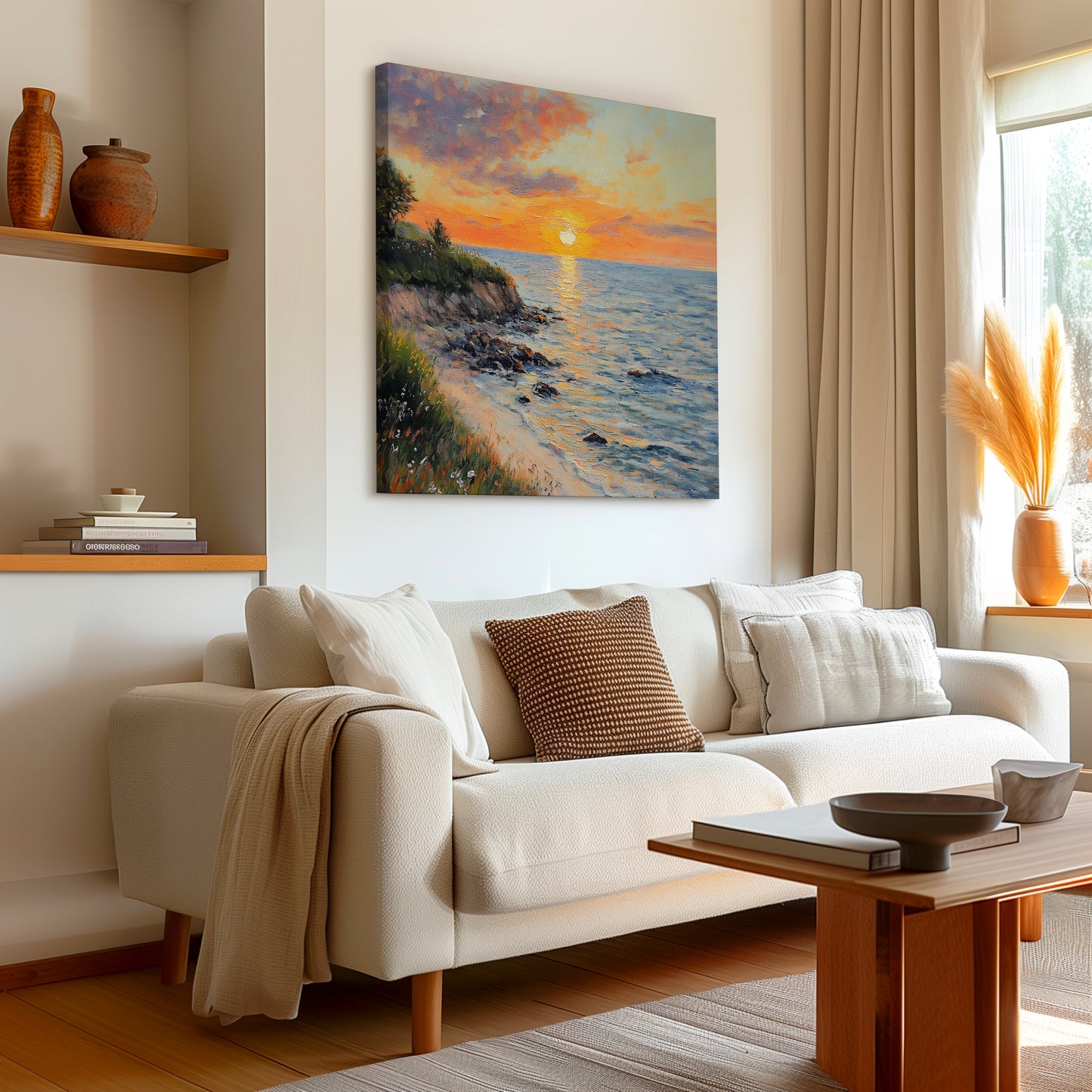 Horizon Fire Canvas