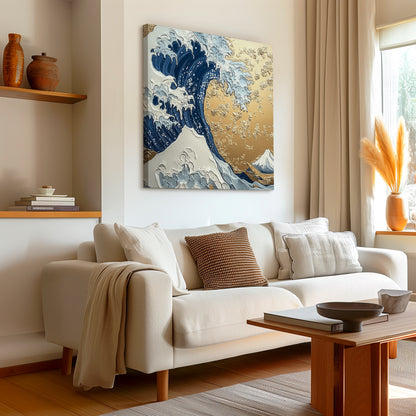 Kanagawa Waves Canvas